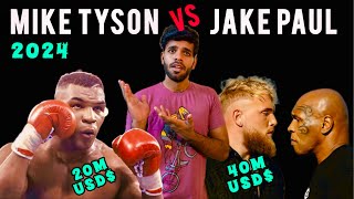 Mike tyson vs jake paul  Rules and details  Mukesh manickamani [upl. by Ayik]