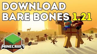 How To Download amp Install Bare Bones In Minecraft 121 [upl. by Nnaitsirhc38]