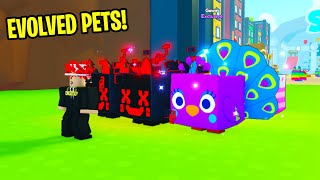 I GOT EVOLVED PETS in Pet Simulator X [upl. by Kata]