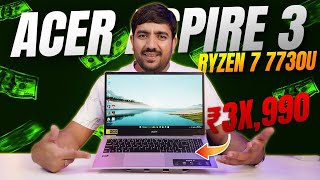 Acer Aspire 3 AMD Ryzen 7 7730U Laptop  Unbeatable Performance At An Unbeatable Price 🔥 [upl. by Buderus]