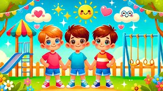 Best Friends Forever Song 👧🏽👦🏼 BFF Song For Kids 💖 Tune Tots Song [upl. by Yenahs]