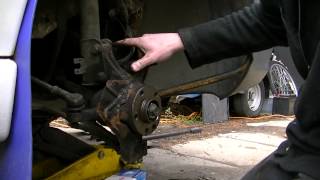 How Too  Fiat Scudo Front wheel bearing Replacement  Part 1 [upl. by Evelunn575]