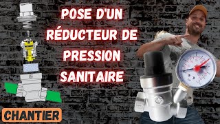 POSE DUN RÉDUCTEUR DE PRESSION SANITAIRE [upl. by Kirsten]