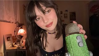 ASMR  Chill Fast ASMR At 100 Sensitivity Rambles Mouth Sounds Mic Triggers Gripping and [upl. by Chapnick]