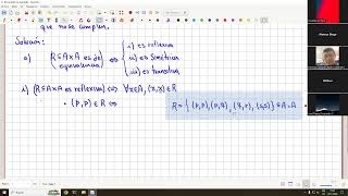 Estructuras Discretas  Cerraduras de Relaciones  INF119 41124 [upl. by Kenti344]