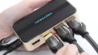 Vention ACDG0 HDMI Switcher 5 in 1 Out Full HD 4K [upl. by Ahiel681]