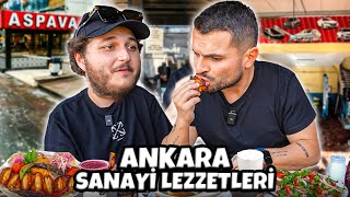 ANKARA SANAYİ LEZZETLERİNİ DENEDİK  wMesutCanTomay [upl. by Aitak]