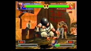 KoF 98  Bugs achieved through cheats 3 [upl. by Galanti273]