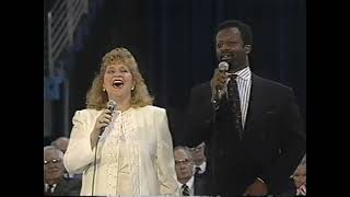 Sandi Patty  Ive Just Seen Jesus with Larnelle Harris [upl. by Alia]