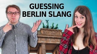 BERLIN DIALECT Slang Word Challenge with Erick [upl. by Thetis]