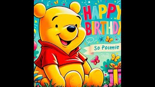 Happy Birthday winnie the pooh Song Best Happy Birthday winnie the pooh Wishes [upl. by Fezoj]