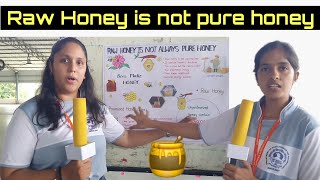 Raw Honey vs Processed Honey 🍯 MSc Food Science and Technology Shivajiuniversity [upl. by Edmonda277]