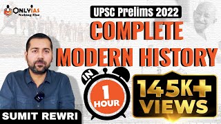 Complete Modern History for UPSC  Revise complete Modern History in 1 hours  UPSC 2022  OnlyIAS [upl. by Ajax]