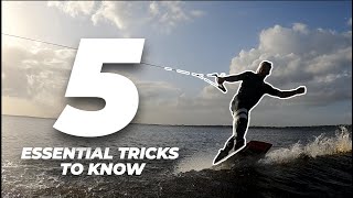 5 Tricks You Can Do Behind Any Boat  The Wake Channel [upl. by Linoel618]