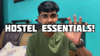 Must have hostel essentials kiit hostel essentials [upl. by Yddub]