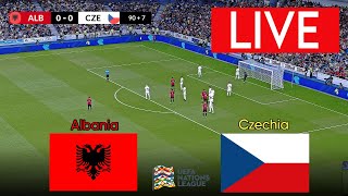 🔴Jetojnë Shqipëria vs Çeki UEFA Nations League 2024  Ndeshje e plotë [upl. by Koball]