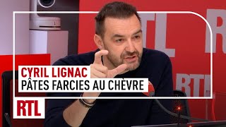 Cyril Lignac  pâtes farcies au chèvre [upl. by Nivlag]