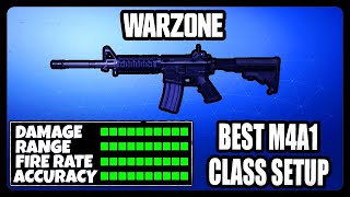 NEW OVERPOWERED M4A1 CLASS SETUP IN WARZONE BEST M4A1 CLASS SETUP [upl. by Goines]