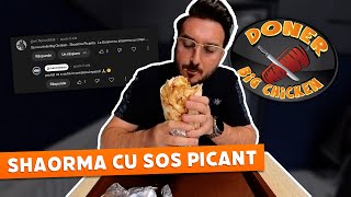 Doner Big Chicken ARAD am ales cel mai picant sos din meniu [upl. by Aimet502]