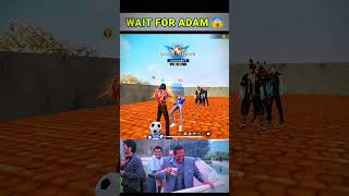 Adam Vs Pushpaa And Golden Hip hop 😱 Garena free fire Max shorts freefire [upl. by Savage511]