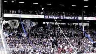 Asozialer Karlsruher SC KSC vs Hallescher FC 29072012 quotGeisterspiel am 1 Spieltag in Liga 3quot [upl. by Eiramalegna]