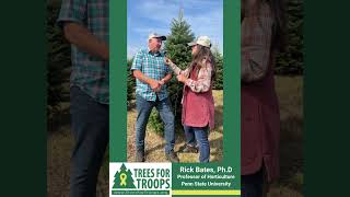 Bustard’s Christmas Trees Selected for Vice President’s Christmas Tree  Trees for Troops Event [upl. by Lovel]