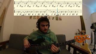 Göksel  Günün Birinde  BarsBass  Bass Cover [upl. by Doralynne279]