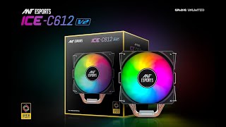 Unboxing And Review of Ant Esports ICE C612 v2 Air cooler Ordered from Amazon [upl. by Mailand228]