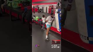 Jaron Ennis explodes on heavy bag at 1AM [upl. by Rednaeel]