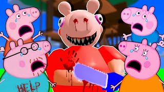 Peppa Pig ESCAPE EVIL PEPPA PIG Prison Run in ROBLOX Episode05 [upl. by Yreffoeg]