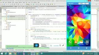 Android Frame Layout Example  Android Studio [upl. by Sladen23]