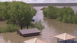 Campgrounds under water by Cochiti Lake [upl. by Anica]