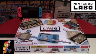 Nintendo Labo Toy Con 01 Variety Kit Unboxing  Thoughts  Nintendo Collecting [upl. by Balmuth]