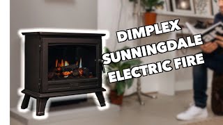 Dimplex Sunningdale electric stove [upl. by Ahsinaj857]