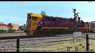 TRS22  VLine N457 City of Mildura Departing Wodonga Station to Albury [upl. by Phenice]