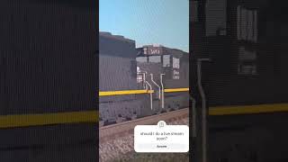 200 car train in southline District Roscale roblox 15 engines [upl. by Edric]