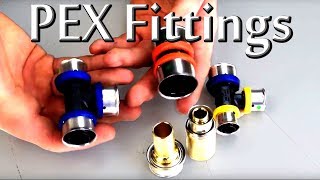 PEX fitting options explained [upl. by Anisah]