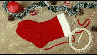 CHAUSSETTES DE NOËL AU TRICOTIN [upl. by Vidda]