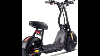 MotoTec Diablo 48v 1000w Lithium Electric Scooter Black [upl. by Eneluqcaj]