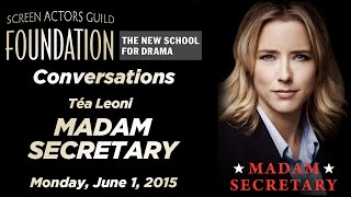 Conversations with Téa Leoni of MADAM SECRETARY [upl. by Azelea]