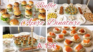 Apéro dînatoire pour 15€ [upl. by Llewen567]