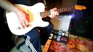 Onamac Broadcaster Nocaster Tele PU Demo  63 Fender Tele [upl. by Neneek945]