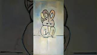 Turning my drawing to Picasso style cubism effect  try this YouTube filter art [upl. by Farica282]