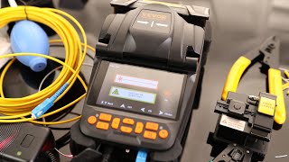 VEVOR Fiber Optic Cable Fusion Splicer 6 Motors [upl. by Caril178]