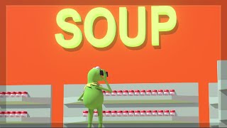 Kermit Goes to the Soup Store Blender Animation [upl. by Eugnimod510]