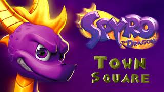 Spyro Reignited Trilogy OST Spyro 1  Town Square Dynamic [upl. by Amekahs621]