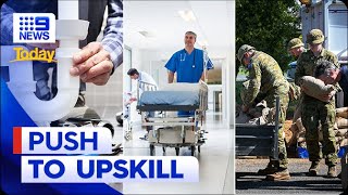 Australia in midst of chronic skill shortage  9 News Australia [upl. by Aenat]