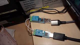 Linux control of USB relay simplified [upl. by Nosreg257]