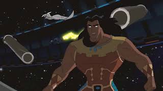 The Watchtower Under Attack Part 1  Justice League Unlimited [upl. by Salazar]