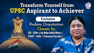 UPSC PRELIMS 2024  Orientation Session Classes On 20th March  CSB IAS ACADEMY  prelims upsc [upl. by Yrellih]